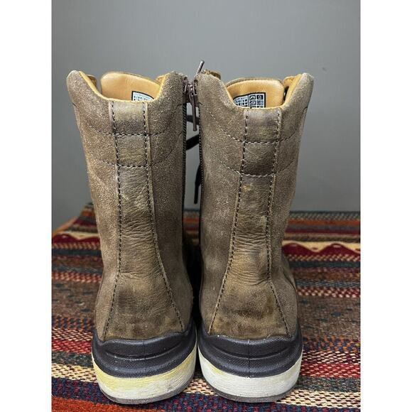 Keen Brown Leather Casual Bailey Lace Boot Womens size 6 cognac - Picture 4 of 9